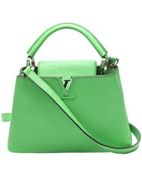 Louis Vuitton - Capucines Leather Shopper Bag (pre-owned) - Lyst