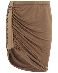 Helmut Lang - Wind Mini Skirt - Lyst