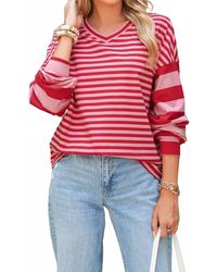 Shewin - Stripe Top - Lyst