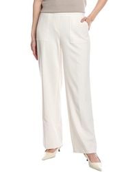 Anne Klein - Pull-On Cargo Pocket Wide Leg Pant - Lyst