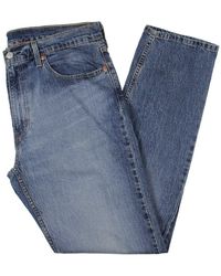 Levi's - 502 Denim Mid-rise Tapered Leg Jeans - Lyst