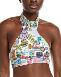FARM Rio - Sticker Bikini Top - Lyst