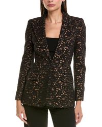 Michael Kors - Georgina Corded Floral Lace Blazer - Lyst