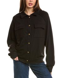 Project Social T - Augusta Snap Front Jacket - Lyst
