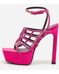 Versace - Greca Maze Crystal Embellished - Lyst