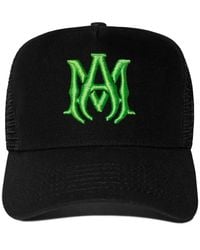 Amiri - M A Logo Trucker Hat - Lyst