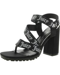 Juicy Couture - Georgette Open Toe Strappy Heels - Lyst
