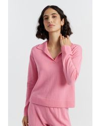 Chinti & Parker - Wool-Cashmere Collared Sweater - Lyst