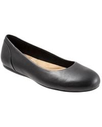 Softwalk - Sonoma S1862-001 Ballet Flat 5 Leather Round Toe Zpo2210 - Lyst