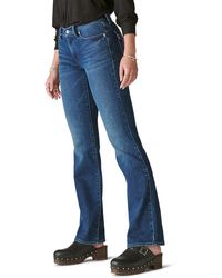 Lucky Brand - Mid-rise Dark Wash Bootcut Jeans - Lyst