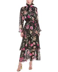 Rachel Roy - Mae Chiffon Midi Dress - Lyst