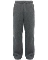 Lanvin - Striped Patch Pocket Silk-Blend Straight-Leg Pants - Lyst