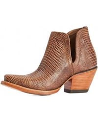 Ariat - Dixon Lizard Western Boots - Lyst