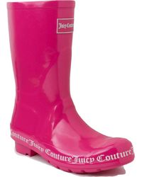Juicy Couture - Totally Rubber Waterproof Rain Boots - Lyst