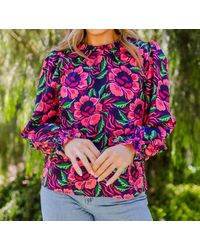 Michelle Mcdowell - Quinn Long Sleeve Top - Lyst