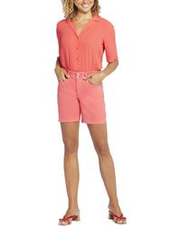 NYDJ - Frankie Relaxed Denim Denim Shorts - Lyst