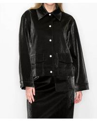 Joh - Jenna Pleather Jacket - Lyst