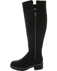 MIA - Pike Open Stitch Manmade Over-The-Knee Boots - Lyst