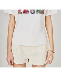 Endless Rose - World Needs More Amore Short Sleeve Top - Lyst