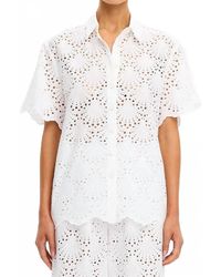 Kivari - Elodie Short Sleeve Top - Lyst