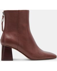 Dolce Vita - Fifi H2o Wide Booties Chocolate Leather - Lyst