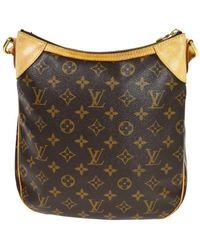 Louis Vuitton - Odeon Canvas Shoulder Bag (pre-owned) - Lyst