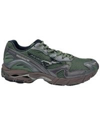Mizuno - Wave Rider 10 Agave/ Sand/ Metallic M Sneakers - Lyst