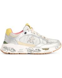 Premiata - 'Mased' Lear Blend Sneakers - Lyst