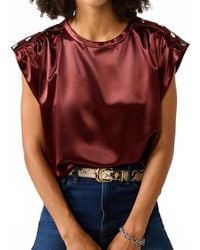 Melissa Nepton - Randy Satin Blouse - Lyst