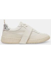 Dolce Vita - Alvah Sneakers White Perforated Leather - Lyst