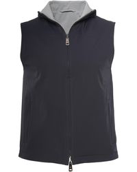 Kiton - Kired Ivan Nylon Reversible Vest - Lyst