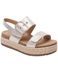 Aetrex - Vania Arch Support Platform Sandal - Lyst