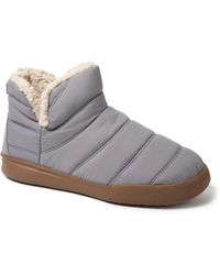 Dearfoams - Bryant Nylon Puffer Indoor/outdoor Slipper Boot - Lyst