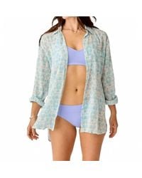Carve Designs - Taylor Gauze Tunic - Lyst