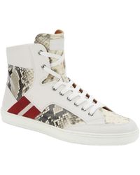 Bally - Oldani 6240612 High-top Leather Sneakers - Lyst