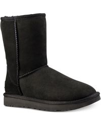 UGG - Classic Short Ii Lined Suede Casual Boots - Lyst