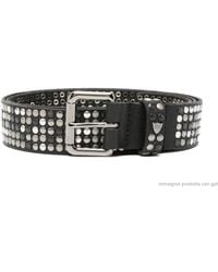 HTC - 5000 Stud Leather Studded Belt - Lyst