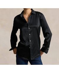 Ralph Lauren - Polo Classic Fit Silk Shirt - Lyst
