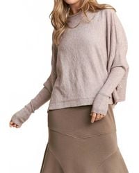 J.Nna - Dolman Sleeve Knit Sweater Top - Lyst