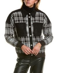 Central Park West - Rhea Plaid Shacket - Lyst