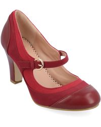 Journee Collection - Collection Wide Width Siri Pumps - Lyst