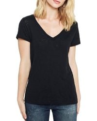 Goldie - Classic V Neck Tee - Lyst