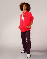 Members Only - Classic Iconic Racer Oversized Jacket - Lyst