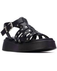 Xti - Flat Studded Strap Sandals - Lyst