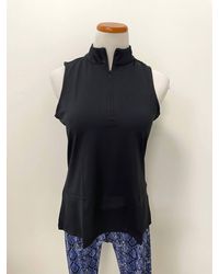 Lulu-B - Sleeveless Zip Top - Lyst