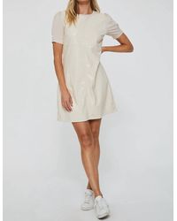 Another Love - Demi Faux Leather Dress - Lyst