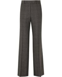 Seventy - Dove Prince Of Wales Check Straight-Leg Pants - Lyst