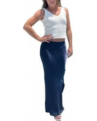 Bobi - Maxi Skirt With Side Slit - Lyst