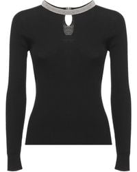 D. EXTERIOR - Ribbed Cut-Out Wool Turtleneck Sweater - Lyst