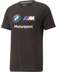 PUMA - Bmw M Motorsport Ess Logo Tee - Lyst